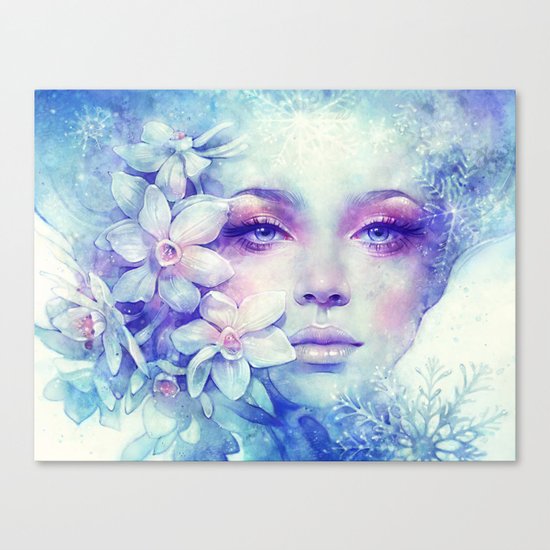 December Canvas Print