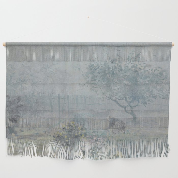Alfred Sisley - Fog, Voisins Wall Hanging