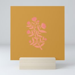 yew bundle Mini Art Print | Nursery, Nature, Leaf, Girlish, Baby, Floral, Drawing, Modern, Boy, Kids 