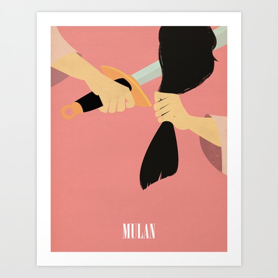 Mulan Art Print