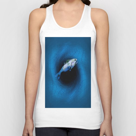 Something Fishy Unisex Tank Top