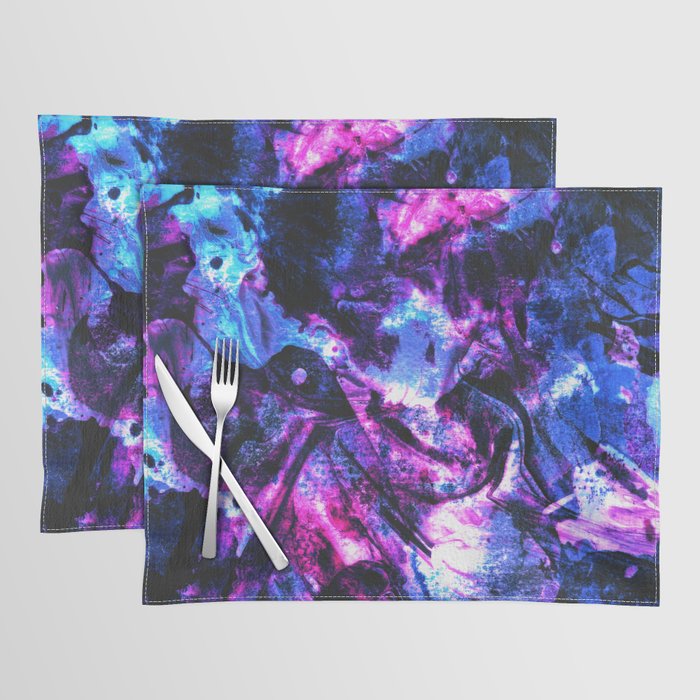 Dark Night Of The Soul Abstract Placemat