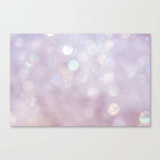 Bokeh Series - English Lavender Canvas Print