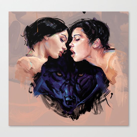Beast Canvas Print