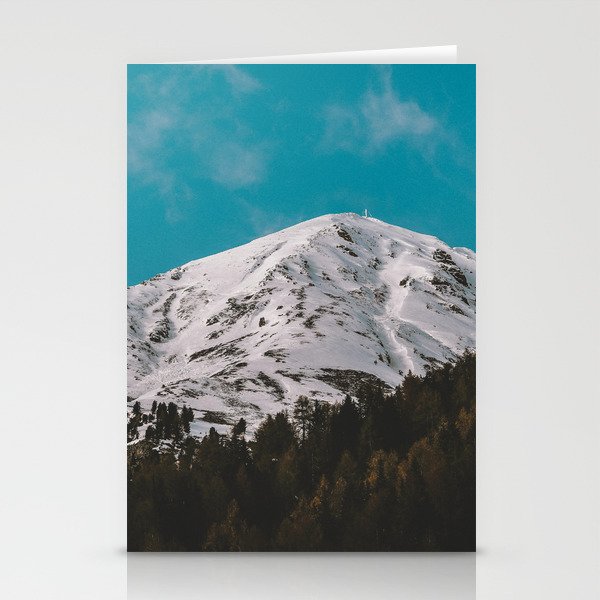 Snow Mountain Stationery Cards