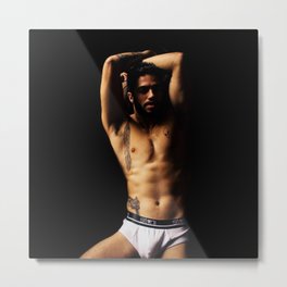 Sexy man in underwear || sexy deco Metal Print