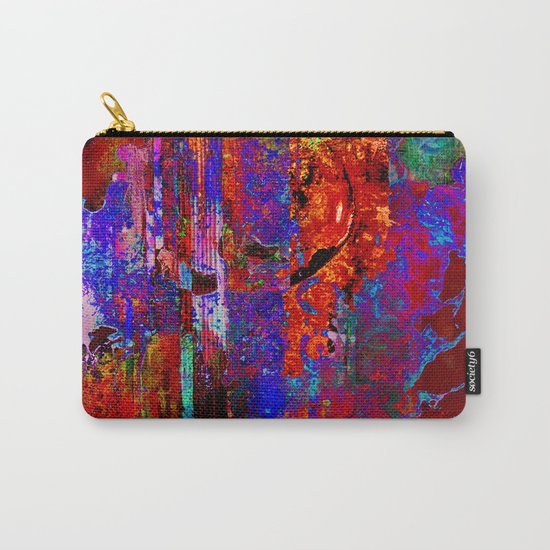 Abstract Carry-All Pouch