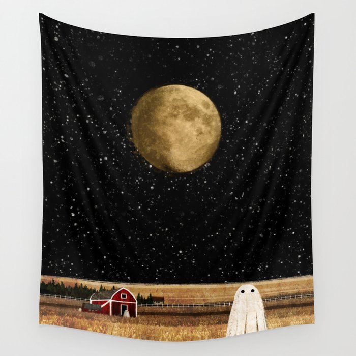 Harvest Moon Wall Tapestry