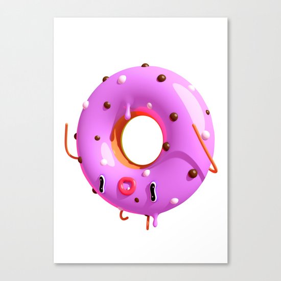 Donut II Canvas Print