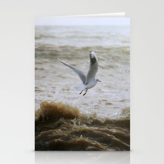 Of wind and waves and flight... Stationery Cards