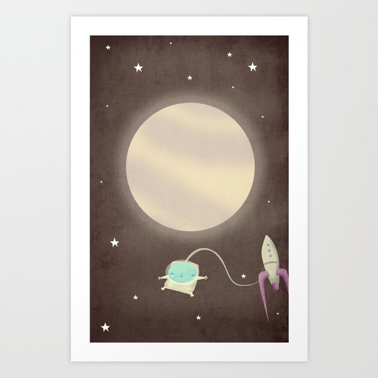 just passin' through Art Print