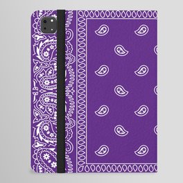 Bandana - Purple Haze  iPad Folio Case