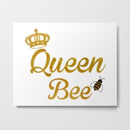 Queen Bee Metal Print