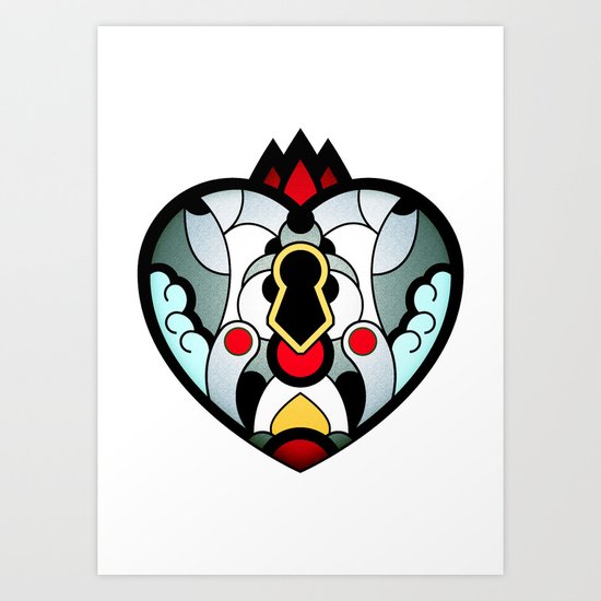 Locked... Art Print