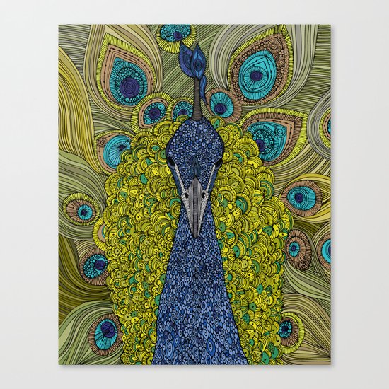 Mr. Pavo Real Canvas Print
