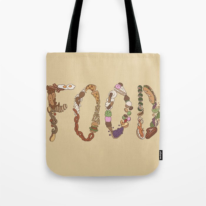 FOOD Tote Bag