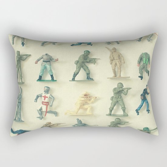 Broken Army Rectangular Pillow
