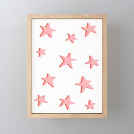 Stars Double Framed Mini Art Print
