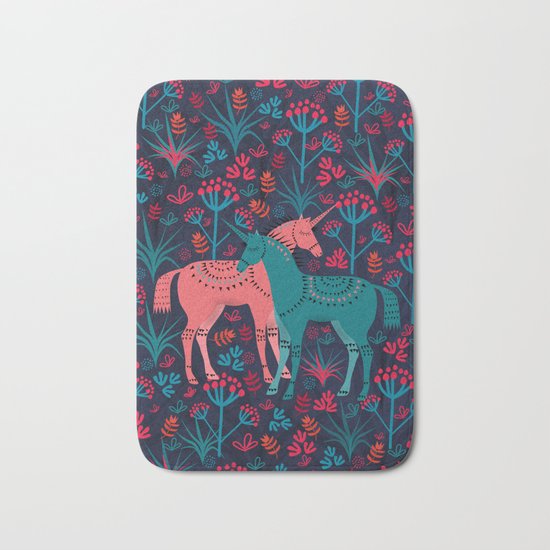 Unicorn Land Bath Mat