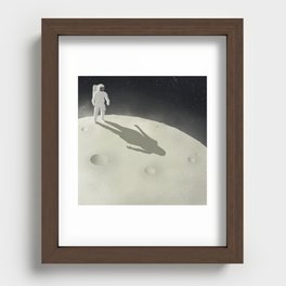 Space Pioneer Recessed Framed Print
