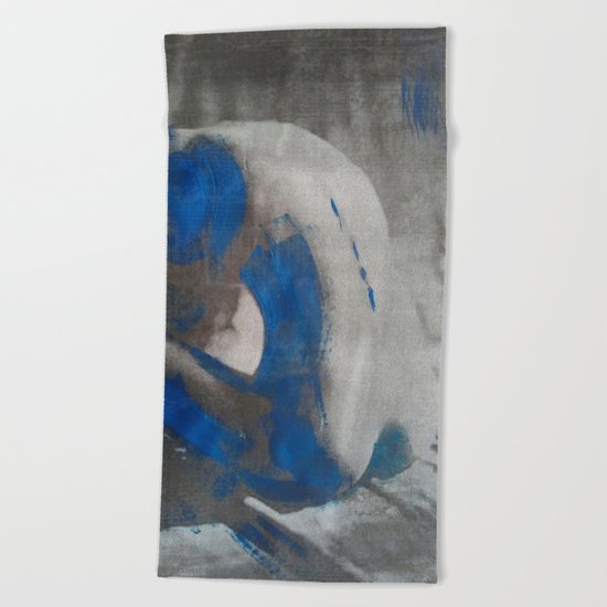 Woman 2 Beach Towel