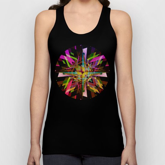 Comic Rabbits Unisex Tank Top