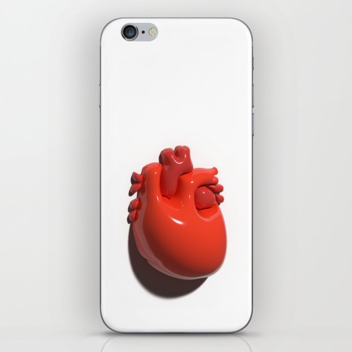 Corazón en 3D iPhone Skin