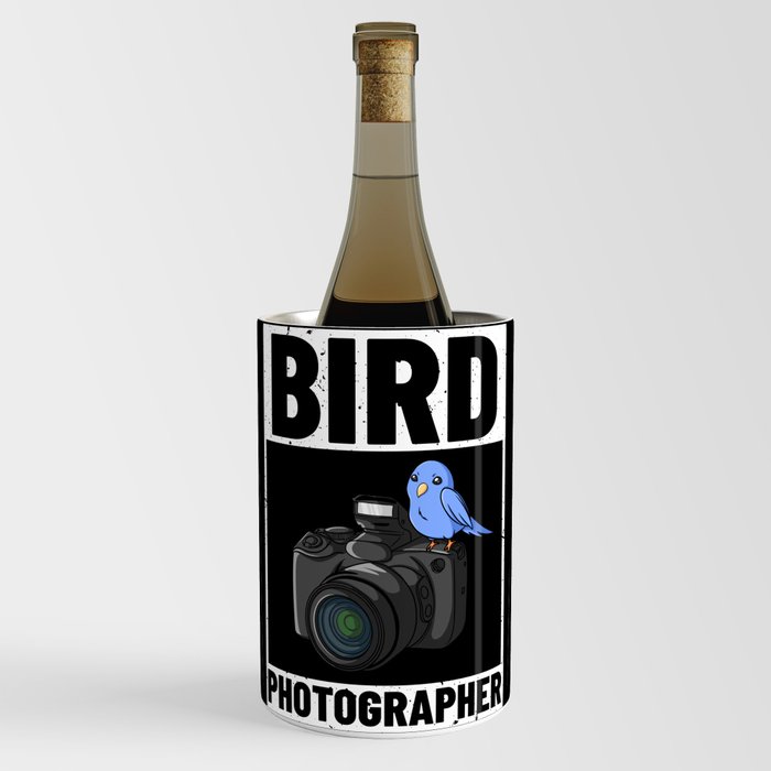 Bird Photography Lens Camera Photographer Wine Chiller
