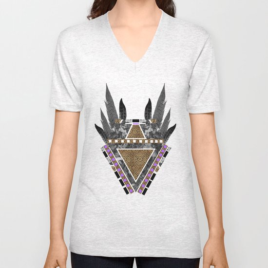 AKECHETA Unisex V-Neck