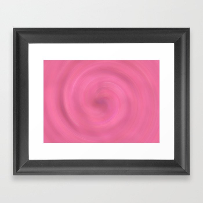 Magic pink Framed Art Print