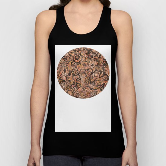 Damask Pattern 04 Unisex Tank Top