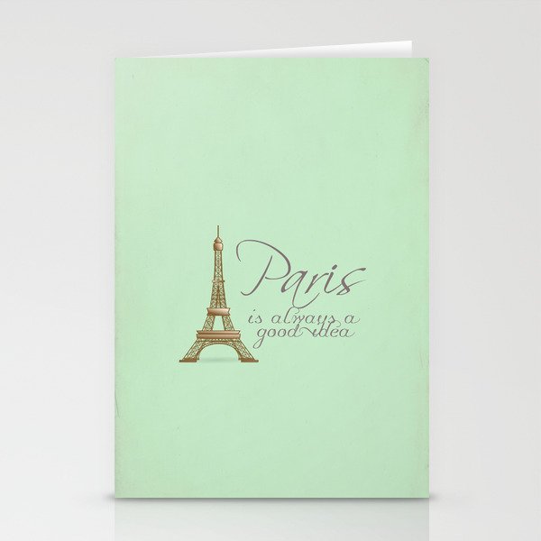 Paris is Always a Good Idea {Redesign} Stationery Cards