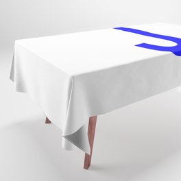 LETTER J (BLUE-WHITE) Tablecloth