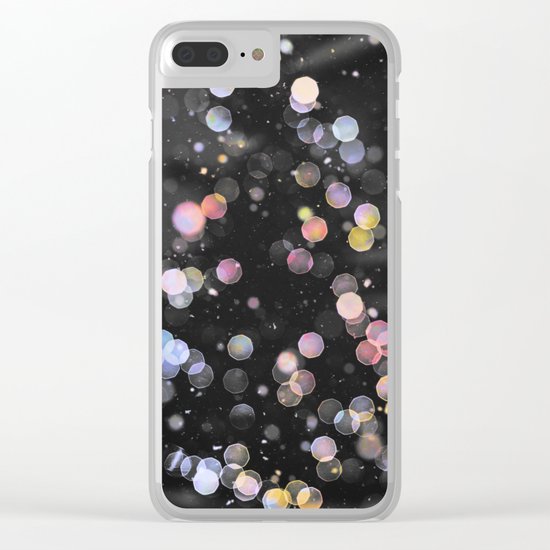 Tannenbaum Bokeh Clear iPhone Case