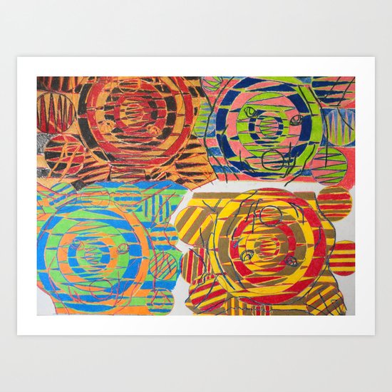 Sound of Wolves Art Print