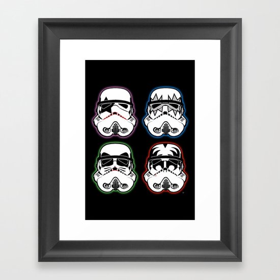 Kiss Troopers Framed Art Print
