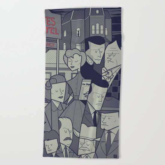 Psycho Beach Towel