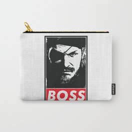 Big Boss - Metal Gear Solid Carry-All Pouch | Illustration, Vector, Game, Graphic Design 