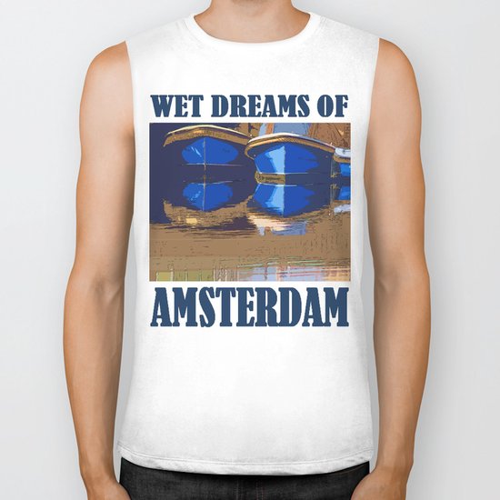 Wet Dreams of Amsterdam Biker Tank