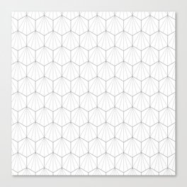 Hexagon Aspire Canvas Print
