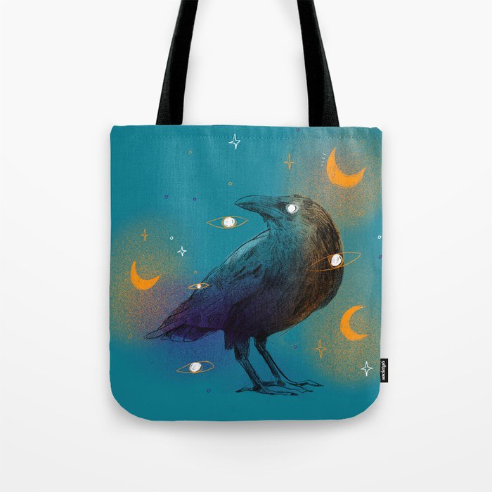 Magic Crow Tote Bag