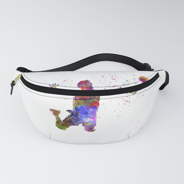 Volleyball player in watercolor Fanny Pack
