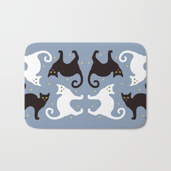 Cat Quartet Bath Mat