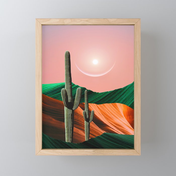 Cactus  Framed Mini Art Print