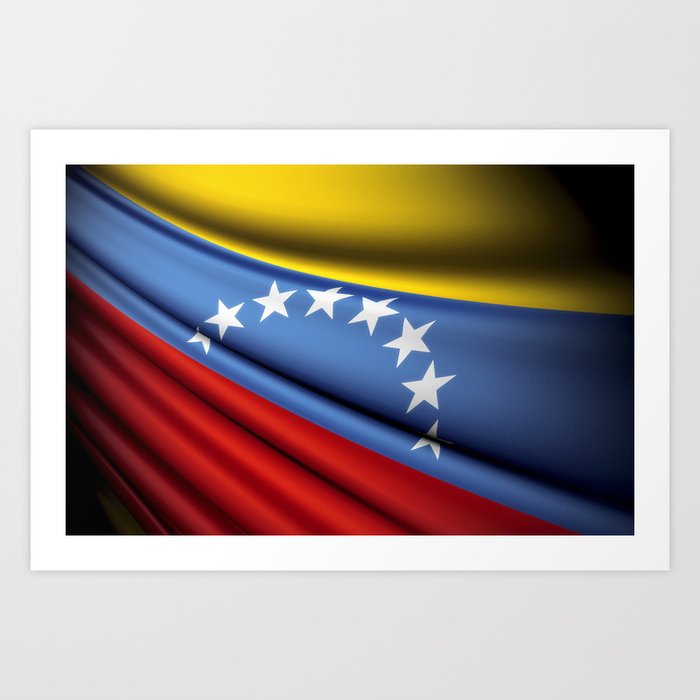 Flag of Venezuela Art Print