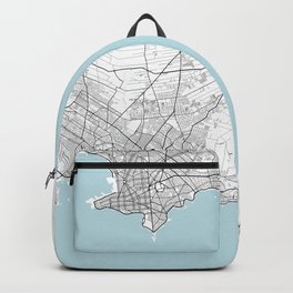 Montevideo, Uruguay City Map - Circle Backpack | Uruguay, Travel, City, Street, Montevideocity, Montevideo, Montevideomap, Circle, Map, Uruguayan 