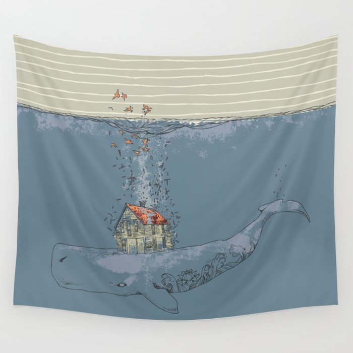 Ocean Home Wall Tapestry