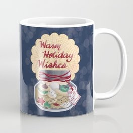Warm Holiday Wishes Cookie Jar Coffee Mug