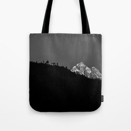 Mountain peak Tote Bag