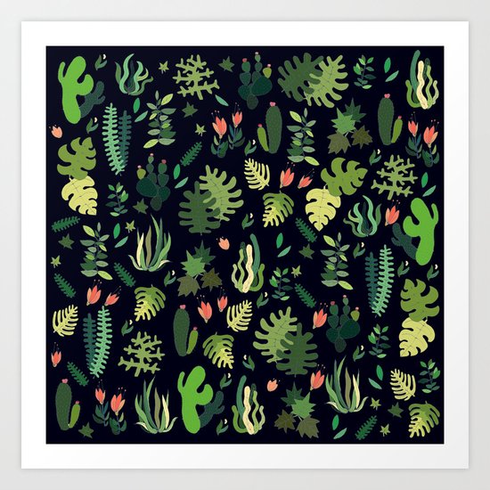 tropical! Art Print